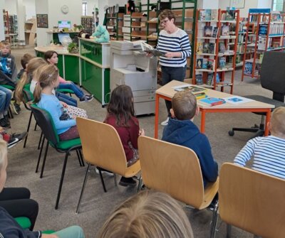 Foto des Albums: Besuch der Bibliothek in Wurzen der Klassen 2a und 2b (24. 10. 2023)