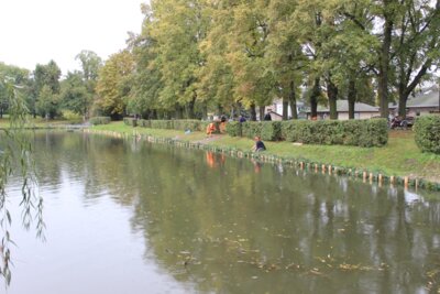 Foto des Albums: Angler unterstützen Rohnestadt bei der Ufersanierung am Neuvorwerksteich in Allstedt