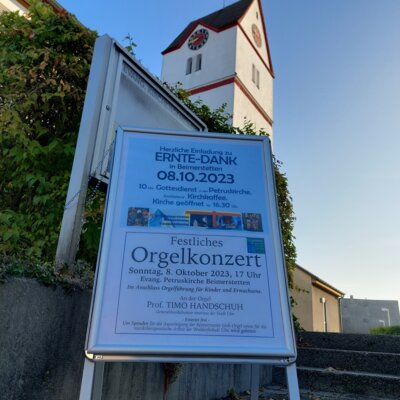 Foto des Albums: Orgeleien (1): Orgelkonzert 08.10.2023 Petruskirche