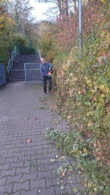 Foto des Albums: Arbeitseinsatz Pflege der Sportanlage des TSV Kirchdorf ... (04. 11. 2023)