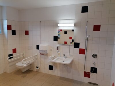 Behinderten - WC  (Bild vergr&ouml;&szlig;ern)