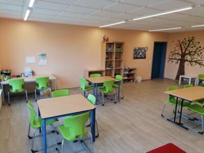 1. Etage: Raum der 1. Klasse  (Bild vergr&ouml;&szlig;ern)