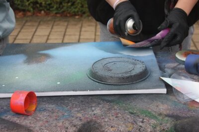 Foto des Albums: Grafittiprojekt - Schulhausgestaltung