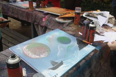 Foto des Albums: Grafittiprojekt - Schulhausgestaltung