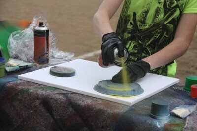 Foto des Albums: Grafittiprojekt - Schulhausgestaltung