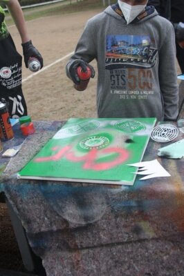 Foto des Albums: Grafittiprojekt - Schulhausgestaltung