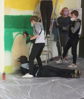 Foto des Albums: Grafittiprojekt - Schulhausgestaltung