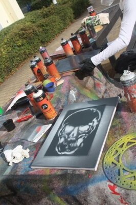 Foto des Albums: Grafittiprojekt - Schulhausgestaltung
