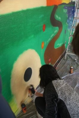 Foto des Albums: Grafittiprojekt - Schulhausgestaltung