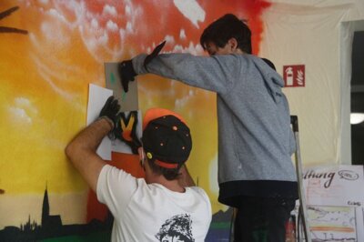 Foto des Albums: Grafittiprojekt - Schulhausgestaltung