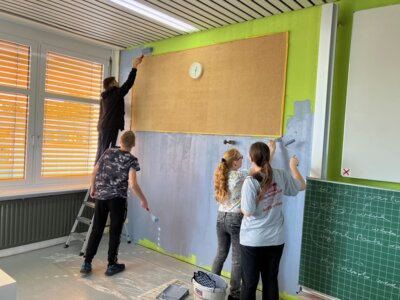 Foto des Albums: Frisch gestrichene Klassenzimmer