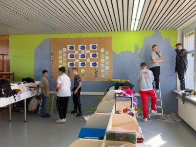 Foto des Albums: Frisch gestrichene Klassenzimmer