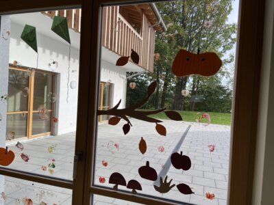 Vorschaubild: Herbst Fensterbild Küche