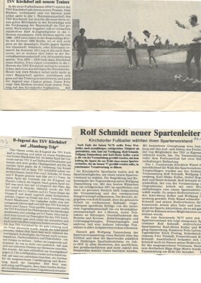 Foto des Albums: Fussball Berichte 1970er (29. 11. 2023)