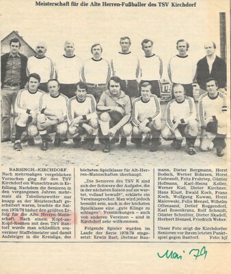 Foto des Albums: Fussball Berichte 1970er (29. 11. 2023)