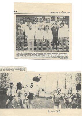 Foto des Albums: Fussball Berichte 1970er (29. 11. 2023)