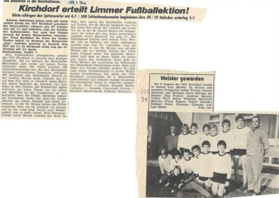 Foto des Albums: Fussball Berichte 1970er (29. 11. 2023)