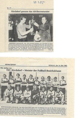 Foto des Albums: Fussball Berichte 1980er (29. 11. 2023)