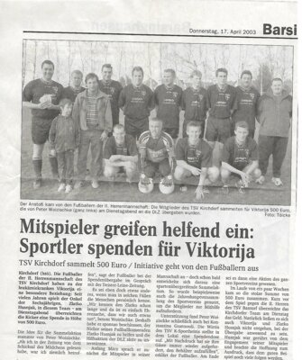 Foto des Albums: Fussball Berichte 2000er (29. 11. 2023)