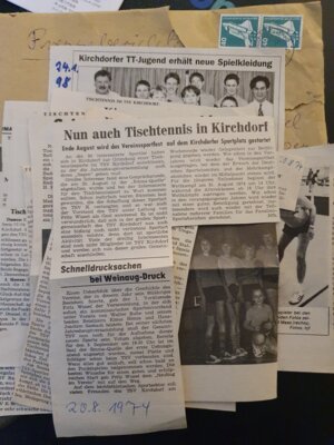 Foto des Albums: Tischtennis Berichte 1970er (01. 01. 1970)