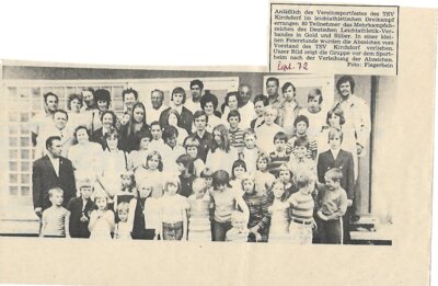 Foto des Albums: Leichtathletik Berichte  1970er Jahre (01. 01. 1970)