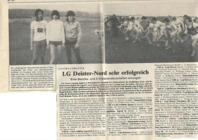 Foto des Albums: Leichtathletik Berichte  1970er Jahre (01. 01. 1970)