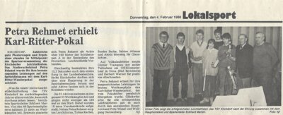 Foto des Albums: Leichtathletik Berichte 1980er Jahre (01. 01. 1980)