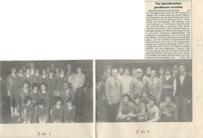 Foto des Albums: Sportabzeichen Berichte 1970er (01. 01. 1970)