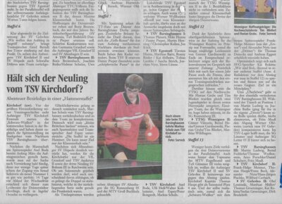 Foto des Albums: Tischtennis Berichte 2000er (01. 01. 2000)