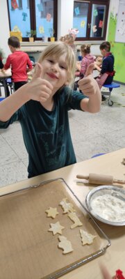 Foto des Albums: Plätzchen backen 2a