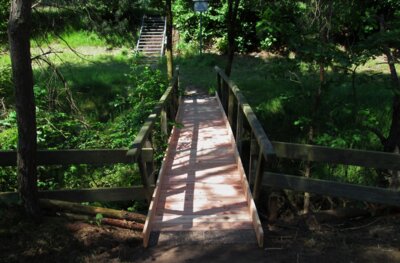 Vorschaubild: Nun ist die Brücke wieder im ordnungsgemäßen Zustand.
