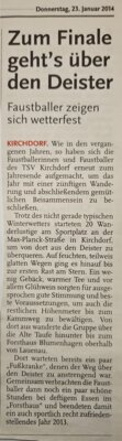 Foto des Albums: Berichte Faustball Ausflüge (06. 12. 2023)