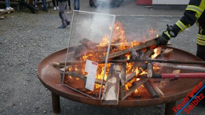 Foto des Albums: ÜBUNG BRANDSCHUTZVERGLASUNG DER JUGENDGRUPPE