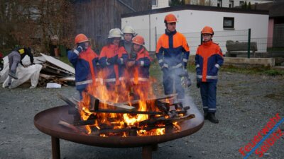 Foto des Albums: ÜBUNG BRANDSCHUTZVERGLASUNG DER JUGENDGRUPPE