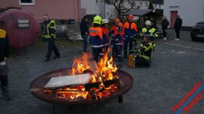 Foto des Albums: ÜBUNG BRANDSCHUTZVERGLASUNG DER JUGENDGRUPPE