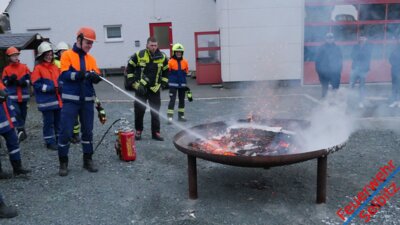 Foto des Albums: ÜBUNG BRANDSCHUTZVERGLASUNG DER JUGENDGRUPPE