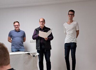 Bef&ouml;rderung Tim Jan&szlig;en  (Bild vergr&ouml;&szlig;ern)