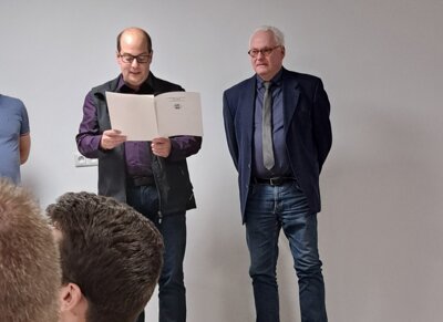 &Uuml;berstellung Peter Schwartzmanns  (Bild vergr&ouml;&szlig;ern)