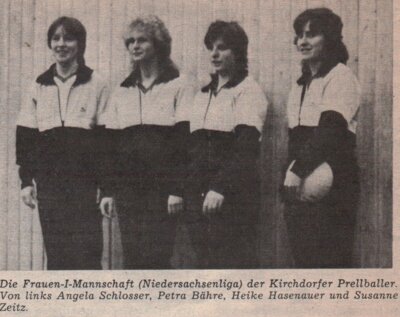 Foto des Albums: Prellball Berichte 1980er (01. 01. 1980)