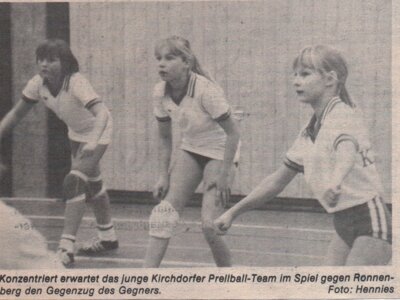 Foto des Albums: Prellball Berichte 1980er (01. 01. 1980)
