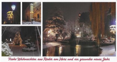 Vorschaubild: Postkarte Weihnachten aus Rieder