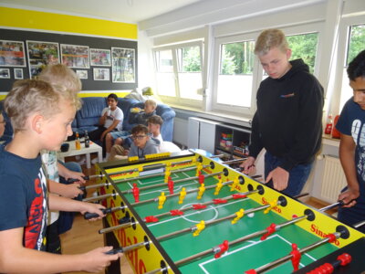 Foto des Albums: Sommerferienaktion: Kickerturnier