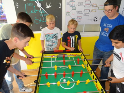 Foto des Albums: Sommerferienaktion: Kickerturnier