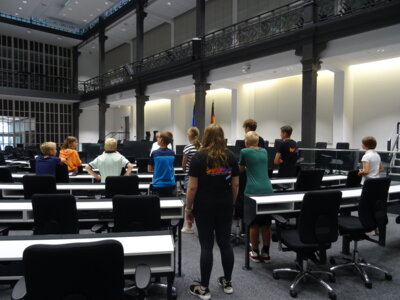 Foto des Albums: Sommerferienaktion: Landtagbesuch