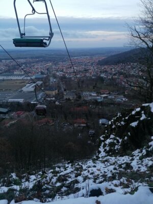 Vorschaubild: der Lift aus dem Thal zur Rosstrappe