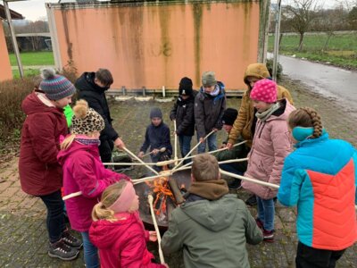 Foto des Albums: Adventswanderung Klasse 4a
