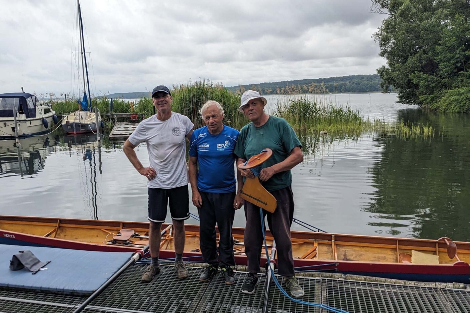Bild: Am Steg in Neubrandenburg