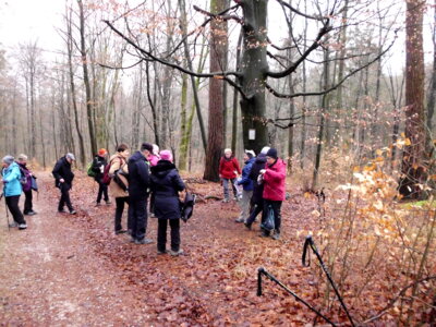 Wanderf&uuml;hrerin erz&auml;hlt die Geschichte vom Teufel  (Bild vergr&ouml;&szlig;ern)