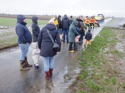 Foto des Albums: Weihnachtsbaumverbrennen der JF Seester (13.01.2024)