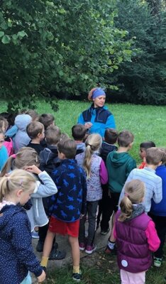 Massenstart der Klassenstufe  (Bild vergr&ouml;&szlig;ern)